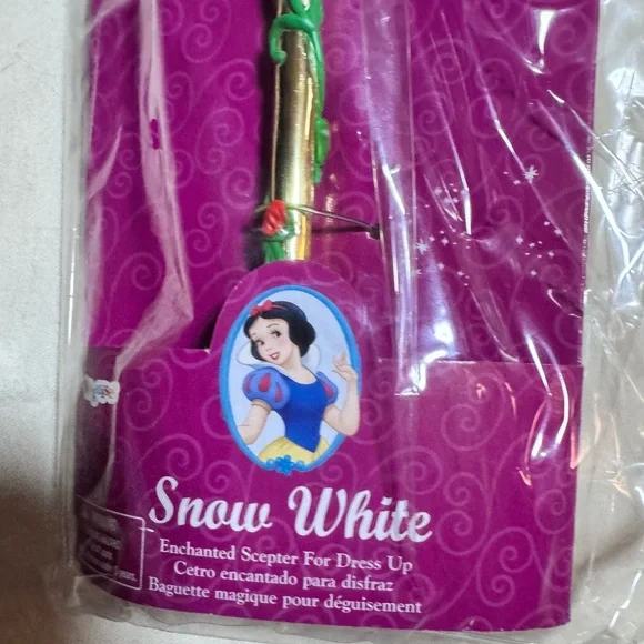 Snow White Enchanted Scepter/Wand and Tiara Set for Dress Up, Lillian Veron, NEW - Picture 5 of 16